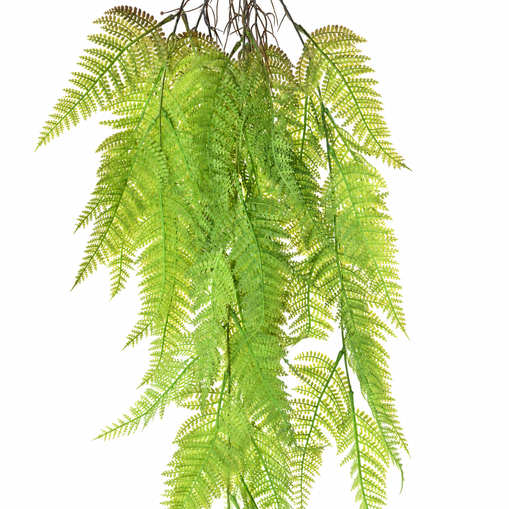 Fougère Athyrium Artificielle Retombante Vert Clair 92 cm | Belle Verdure