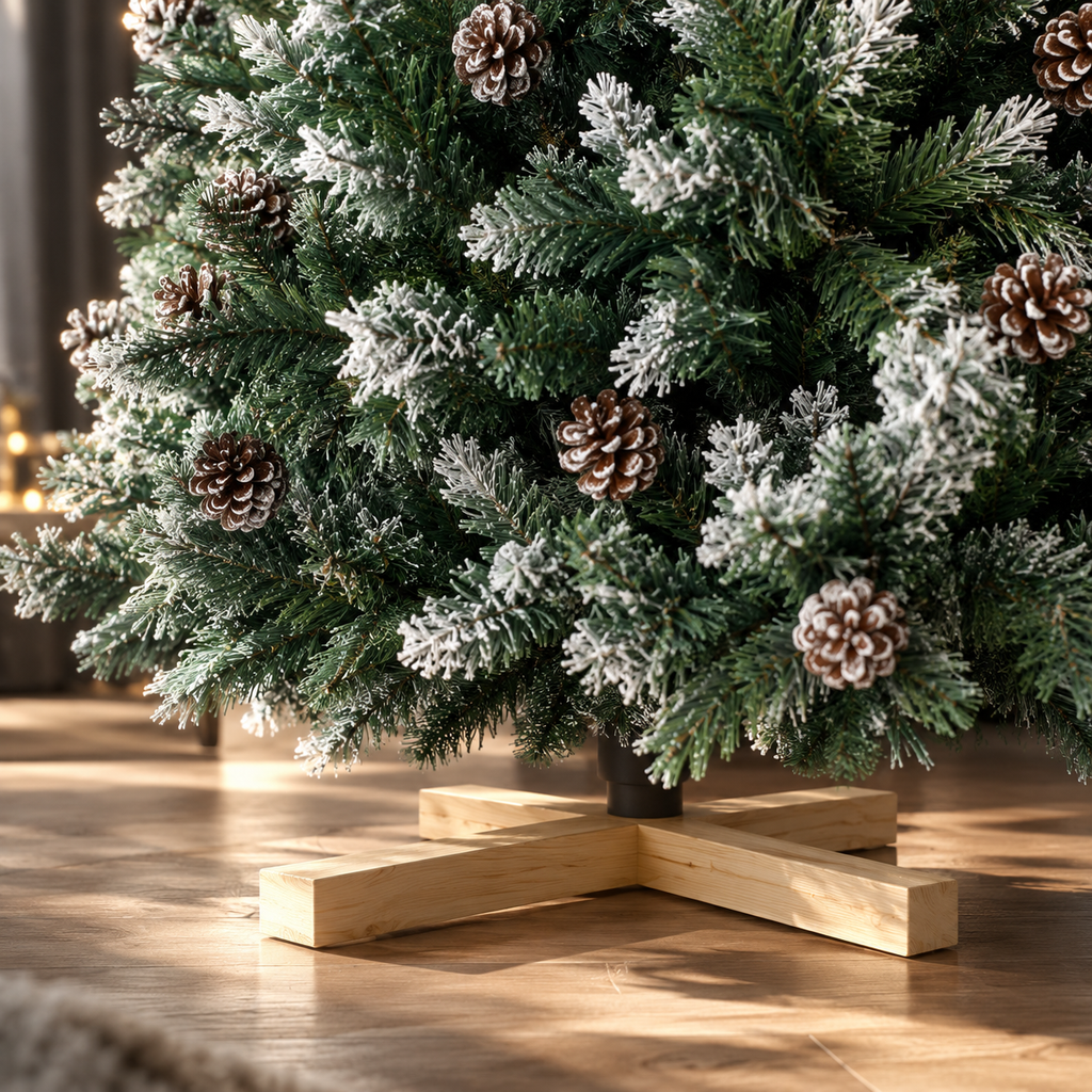 Sapin de Noêl Artificiel | Effet neige réaliste
